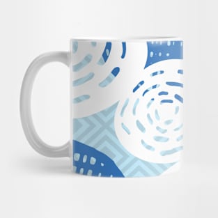 Blue Ocean Pattern Mug